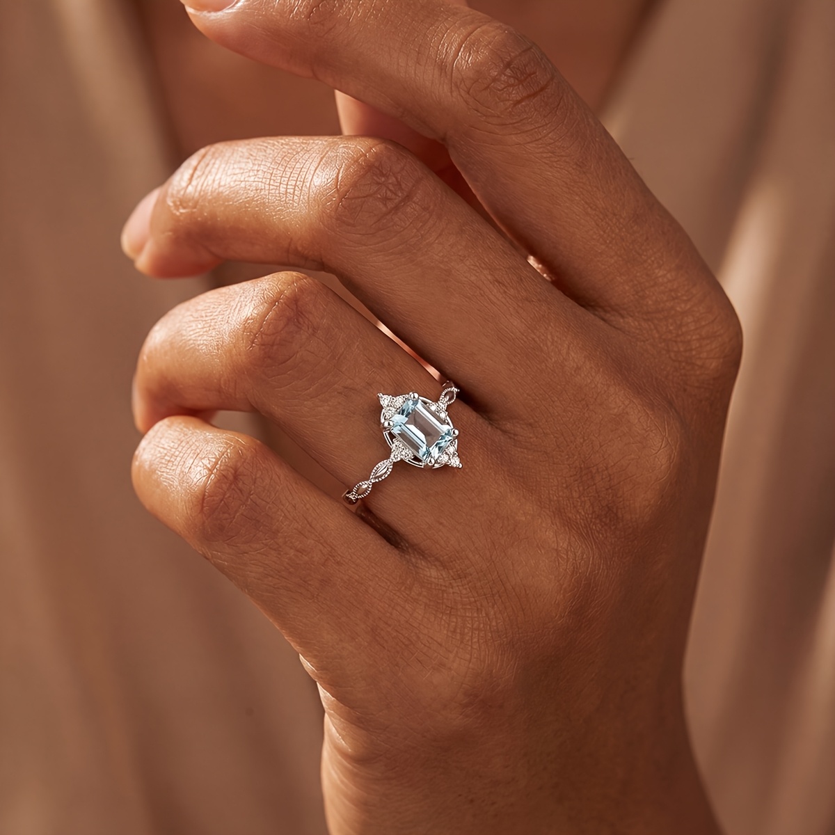 Women's Elegant Princess Ring, Daily Accessory
